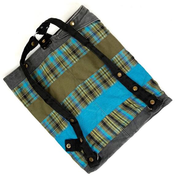 Carson Rogers Canvas Tote Bag Backpack - Picture 2 of 12